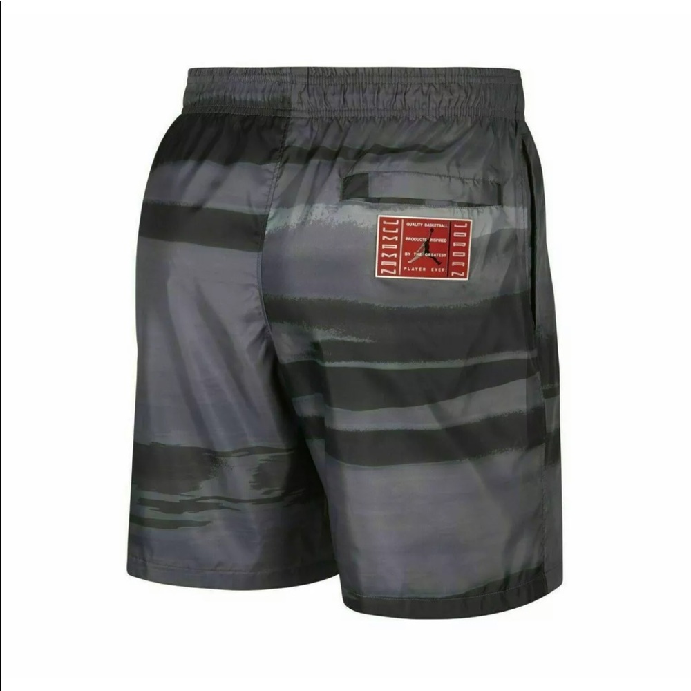 NWT Men’s Air Jordan Legacy Grey Charcoal Shorts Sz‎ Large - Picture 5 of 6